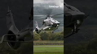 Helicopter smooth landing🤍trendingshorts helicopter viralshort [upl. by Metzger]