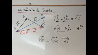 La relation de Chasles [upl. by Amlev640]