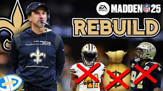 Wir starten den Saints Rebuild  Madden 25 Saints Franchise 1 [upl. by Suedaht]