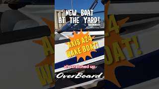 First Reaction to the Axis Wake Boat 😲🚤 BoatLife WakeBoat wakesurf repair construction diy [upl. by Neelyam]