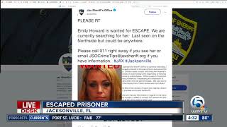 Prisoner escapes from jail in Jacksonville [upl. by Na423]