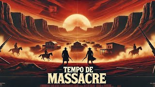 Tempo de Massacre  Faroeste  HD  Filme completo em Português [upl. by Atinev]