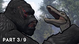 King Kong 2005 vs Baryonyx  Animation Part 39 [upl. by Teodora]