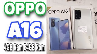 Oppo A16 Unboxing  4GB 64GB  5000 mAh  Space Dream  urduhindi  iTinbox [upl. by Cherrita]