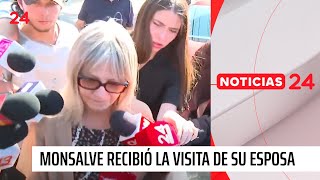 Habla esposa de Manuel Monsalve tras visitarlo en Capitán Yáber  24 Horas TVN Chile [upl. by Heise]