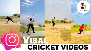 New Instagram Viral Cricket Videos🔥 Tik Tok Cricket Videos Tennis Cricket Videos MX Takatak [upl. by Asilem]