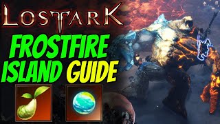 LOST ARK  FROSTFIRE ISLAND TOKEN GUIDE amp ALL MOKOKO SEED LOCATIONS [upl. by Lahcear]