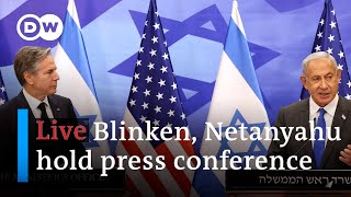 Live US Secretary of State Antony Blinken speaks to the press in Israel I DW News [upl. by Ibot814]