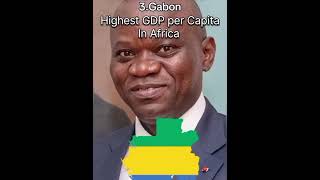 Highest GDP per capita in Africa музыка music shorts edit geography news [upl. by Attesor]