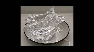 TFM The Franklin Mint Made in Austria Lead Crystal Icy Abstract Art Glass Dish [upl. by Nomolos]