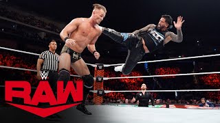 Jey Uso vs Ludwig Kaiser Raw highlights Dec 18 2023 [upl. by Heriberto]