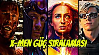 Xmen Güç Sıralaması [upl. by Cesaria]