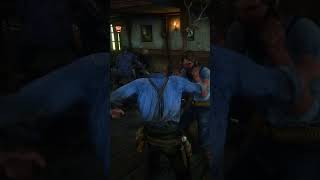 Red Dead Redemption 2 Arthurs Saloon Brawl for Bills Honor [upl. by Arhez]