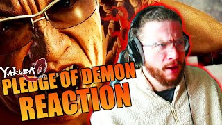 INCREDIBLE GUITAR  PLEDGE OF DEMON YAKUZA 0 OST REACTION [upl. by Haldeman]