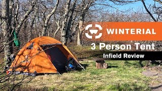 Winterial 3 Person Tent  Infield Review [upl. by Fonda763]