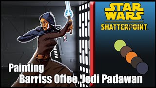 Painting Barriss Offee Jedi Padawan [upl. by Theodoric]