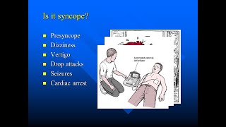 Syncope and presyncope as symptoms of cardiovascular system disease [upl. by Kali30]