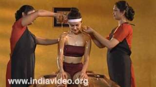 Ayurveda Panchakarma  Kerala Oil Massage [upl. by Ykvir]