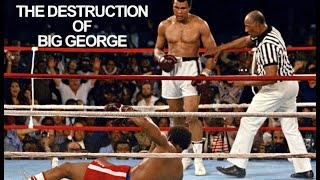 Muhammad Ali VS George Foreman The 8th Round Devastating knockout [upl. by Acnalb]