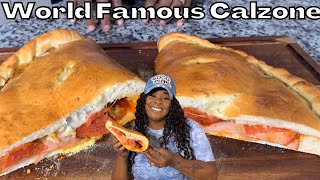 World Famous Calzone Recipe [upl. by Leann394]