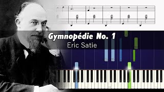 Erik Satie  Gymnopédie No 1  ACCURATE Piano Tutorial [upl. by Llenra]