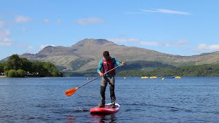 Loch Lomond  Guided SUP Tour [upl. by Eissahc]