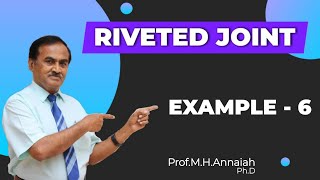 Determine the size of rivet required taking permissible shear stress for eccentrically riveted joint [upl. by Winonah6]