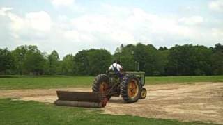 John Deere 53 70 and Brillion Sure Stand Seedercultipacker [upl. by Carlota]