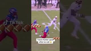 Travis Hunter was mad welloffmedia nfl nflplayer football deionsanders ShirreaEverett [upl. by Mert454]