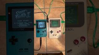 Game Boy Classic  Game Boy Pocket  2 players game cable linked [upl. by Llerehs]