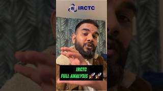 irctc Share News Today🚀 irctc Share Analysis irctc stockmarket [upl. by Johen]