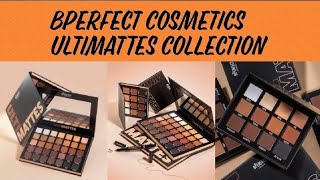 NewUltimattes Collection by BPerfect CosmeticsBPerfect Cosmetics Ultimattes Trio Collection [upl. by Tilford]