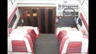 INTERIOR TOUR OF FOUR WINNS 225 SUNDOWNER CUDDY CABIN CRUISER SOLD [upl. by Tomkins]