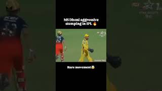 Aggressive stumping MS Dhoni [upl. by Eirolam859]