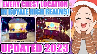 ALL CHEST LOCATIONS in Royale High Updated For Winter 2023 100000 Diamonds XP amp ITEMS [upl. by Sorenson767]