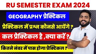 RAJASTHAN UNIVERSITY BA PART 1ST SEMESTER 1ST GEOGRAPHY PRACTICAL SYLLABUSPATTERN GEOGRAPHY FILE [upl. by Bendicta]