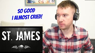 Avenged Sevenfold  St James A7x Reaction bestbandintheworld foREVer [upl. by Avilla]