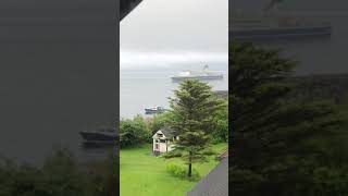 Ship  from the apartment in Tórshavn 2 [upl. by Barden]