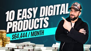 Sell 10 Easy Digital Products Using AI in 2024 64444Month [upl. by Phia]