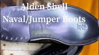 Alden shell Naval bootsJumper [upl. by Durning]