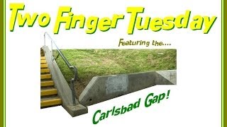 Tech Deck Carlsbad Gap Two Finger Tuesday 2414 [upl. by Ari678]