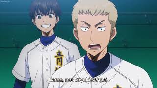 Coach Appreciates Sawamuras Progress ダイヤのAエースAce of Diamond [upl. by Magas]