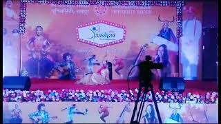 Semiclassical Solo Dance performance at College fest 🌸🦢✨ Monika Shrivas Vlogs  2024 arohan sru [upl. by Riek]