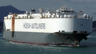 HOEGH LONDON  HOEGH AUTOLINERS vehicles carrier [upl. by Aninat]