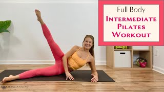 15 Minute Full Body Pilates Workout  Intermediate Pilates at Home [upl. by Ecydnak758]