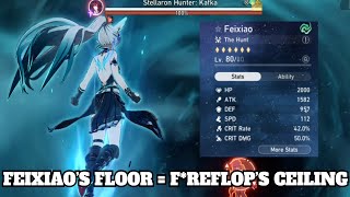 FULL TEAM NO RELICS Feixiao 0 Cycle With Sustain  24 Memory of Chaos  Honkai Star Rail [upl. by Tletski184]