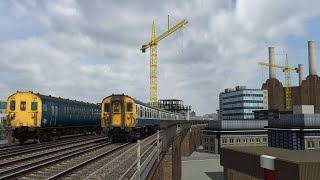 Train Simulator  AP Class 411  1V20 1000 London Victoria  Folkstone Harbour [upl. by Annawt]