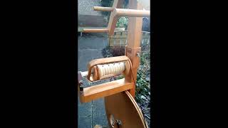 Vintage Dutch spinning wheels Louet S10 [upl. by Craner538]