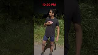 Night running 🏃🏻 hardwork boys sad life 💔😔 motivation jayshreeram youtubeshorts [upl. by Tuneberg]