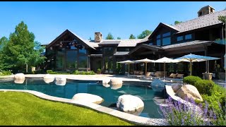 Tour A Modern Luxury House at Colorado Mountains Elegant Homes [upl. by Gahan]